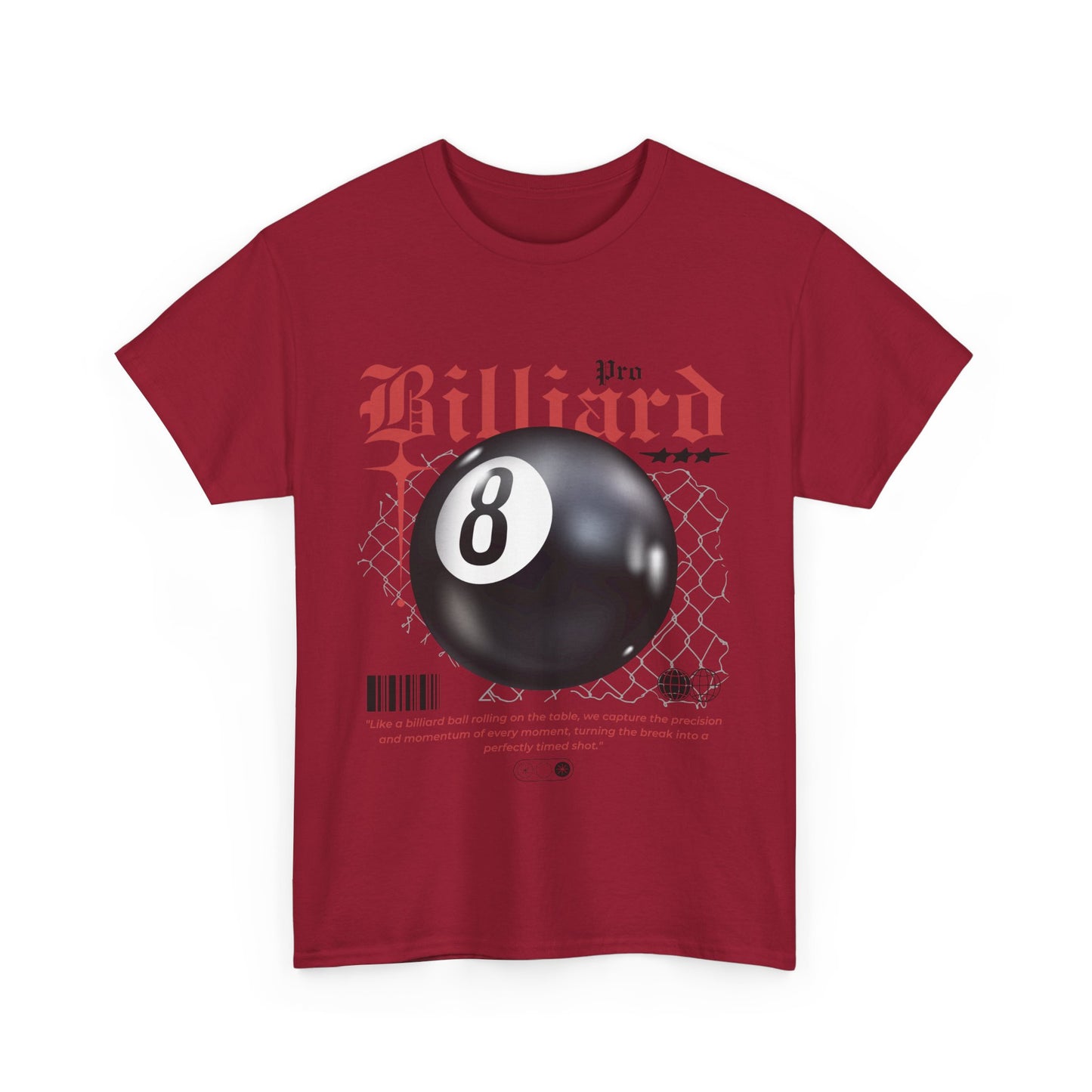 Pro Billiard 8 Ball Tee - Unisex T-Shirt