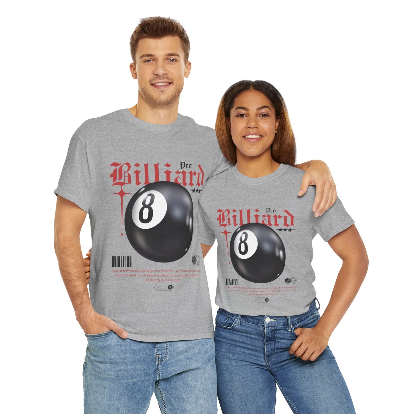 Pro Billiard 8 Ball Tee - Unisex T-Shirt