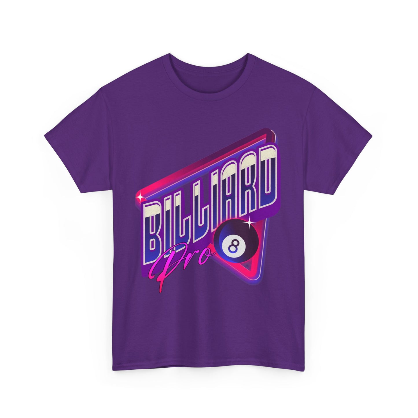 Billiard Pro 8-Ball Unisex Heavy Cotton Tee