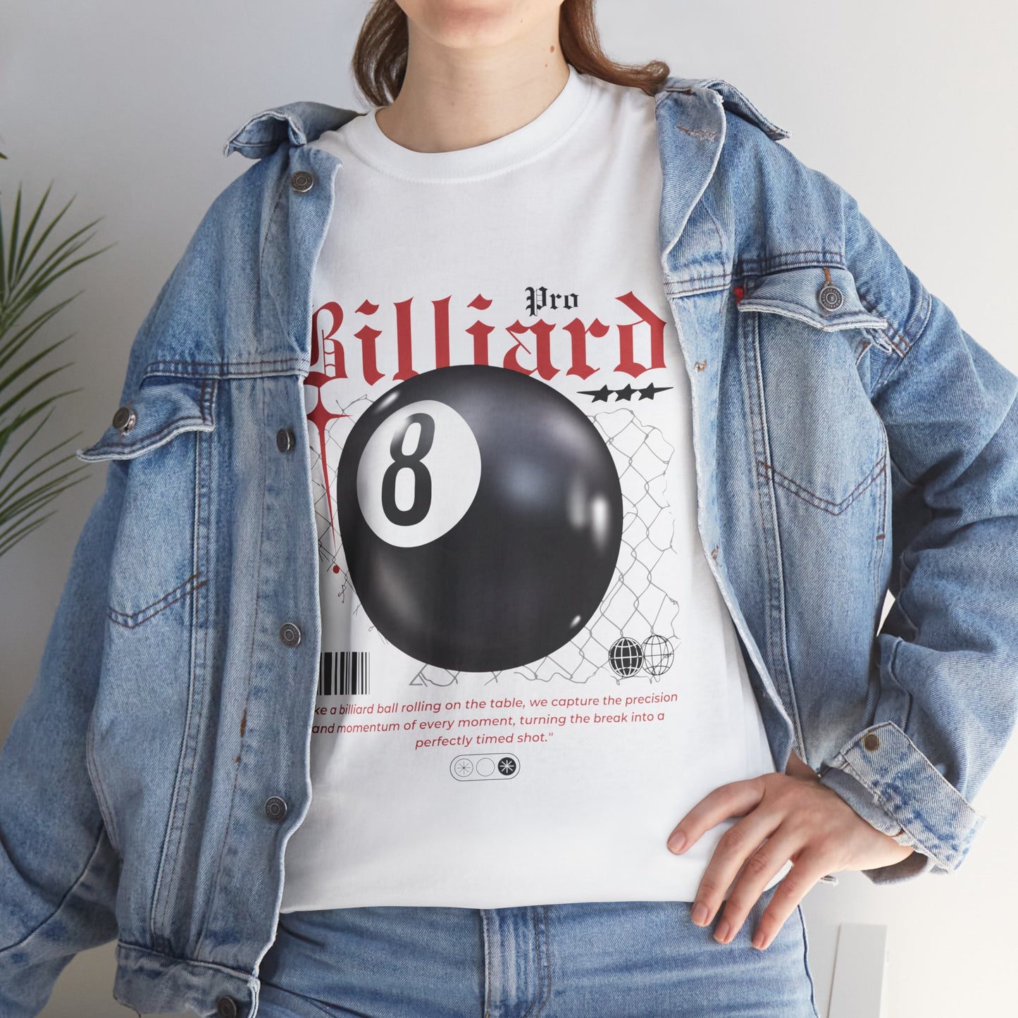Pro Billiard 8 Ball Tee - Unisex T-Shirt