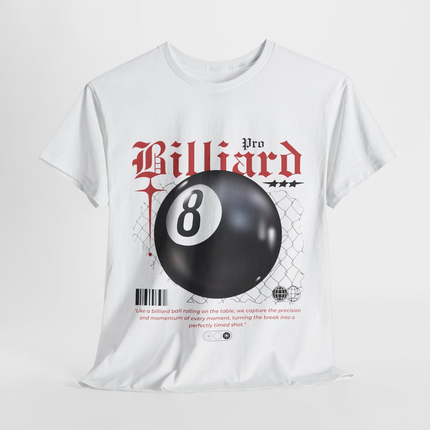 Pro Billiard 8 Ball Tee - Unisex T-Shirt