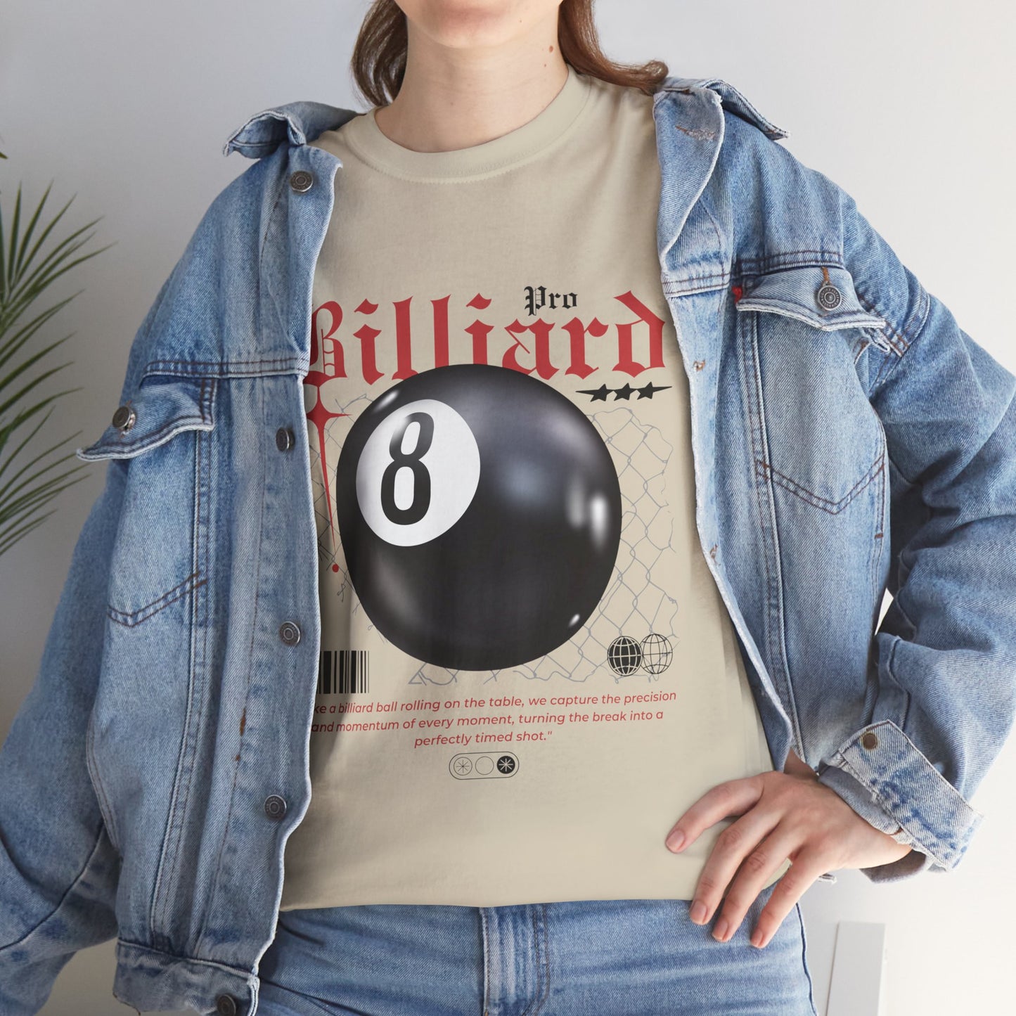 Pro Billiard 8 Ball Tee - Unisex T-Shirt