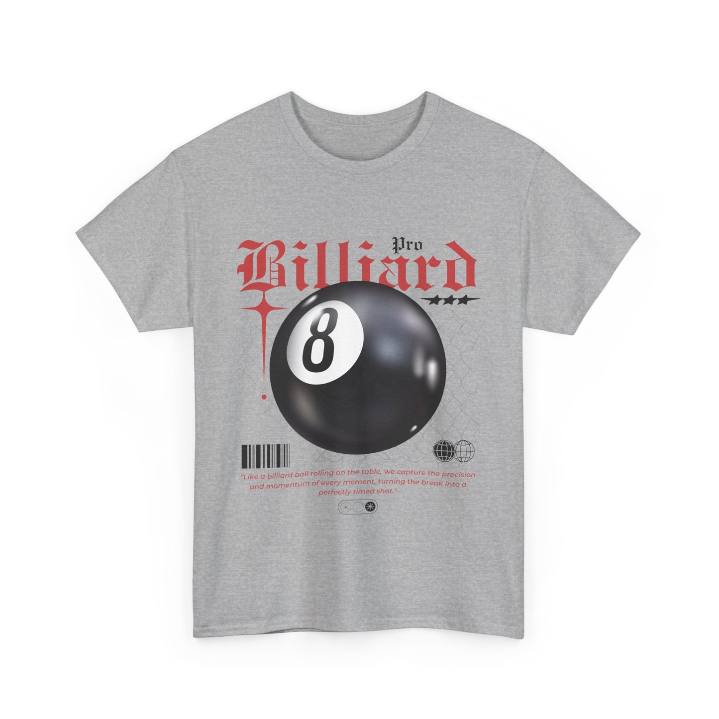 Pro Billiard 8 Ball Tee - Unisex T-Shirt
