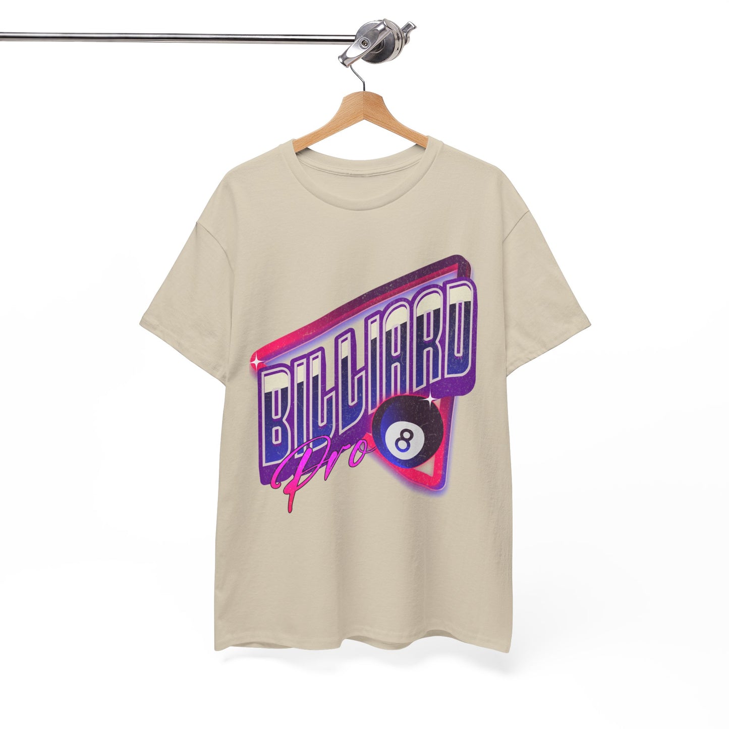 Billiard Pro 8-Ball Unisex Heavy Cotton Tee