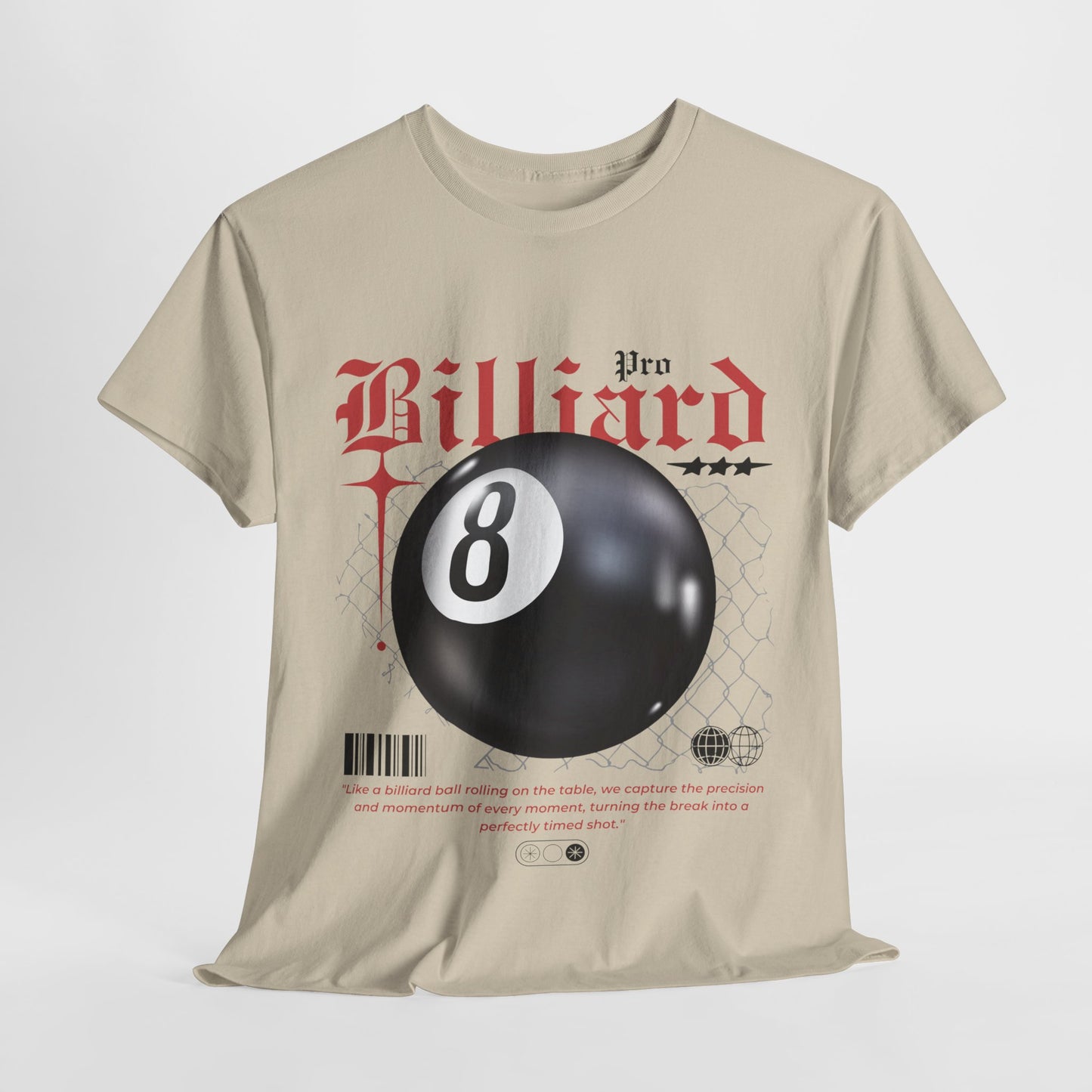 Pro Billiard 8 Ball Tee - Unisex T-Shirt