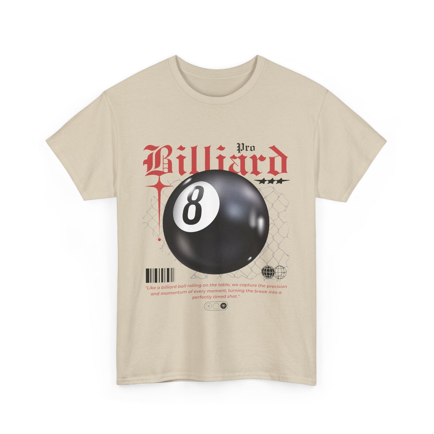 Pro Billiard 8 Ball Tee - Unisex T-Shirt