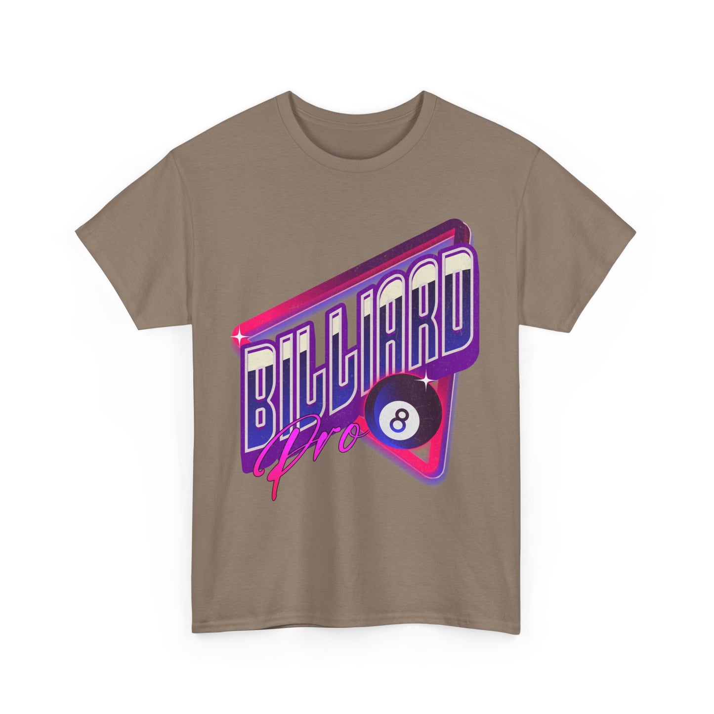 Billiard Pro 8-Ball Unisex Heavy Cotton Tee