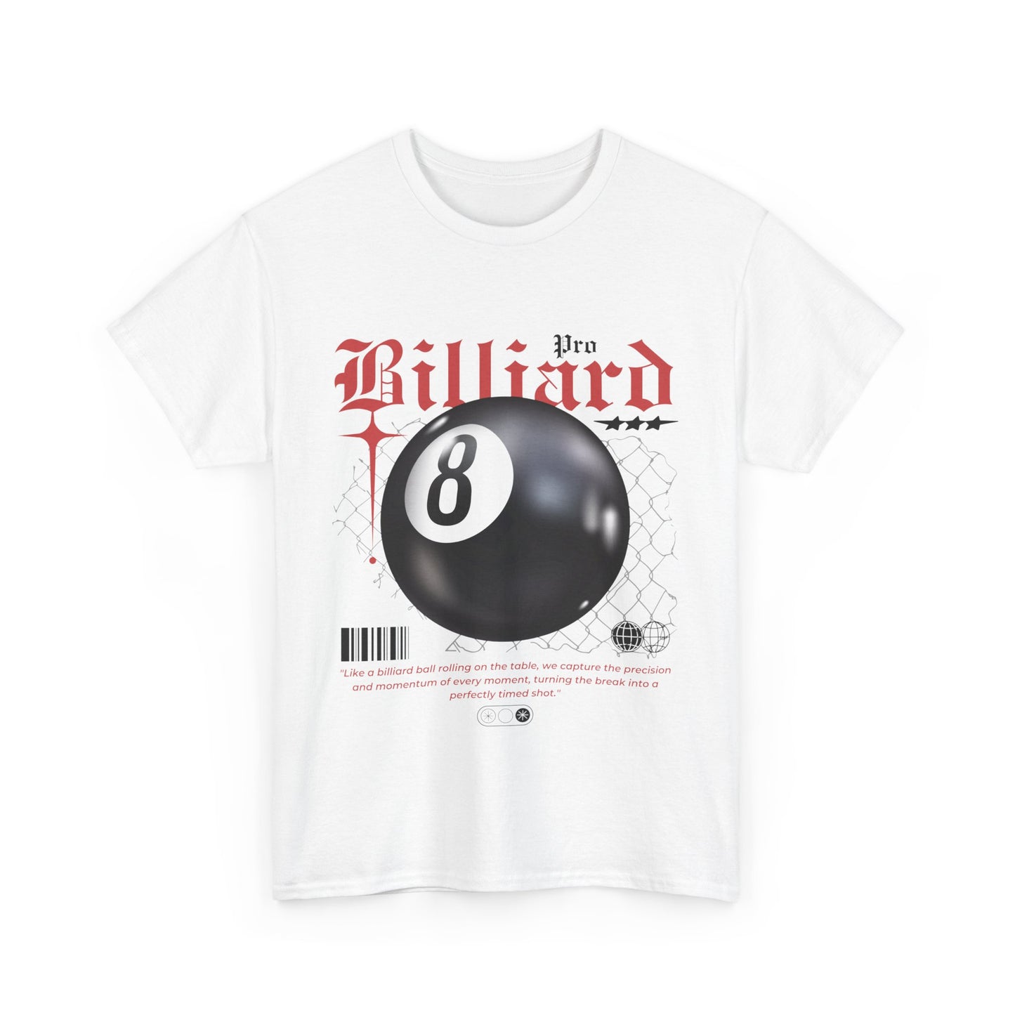 Pro Billiard 8 Ball Tee - Unisex T-Shirt