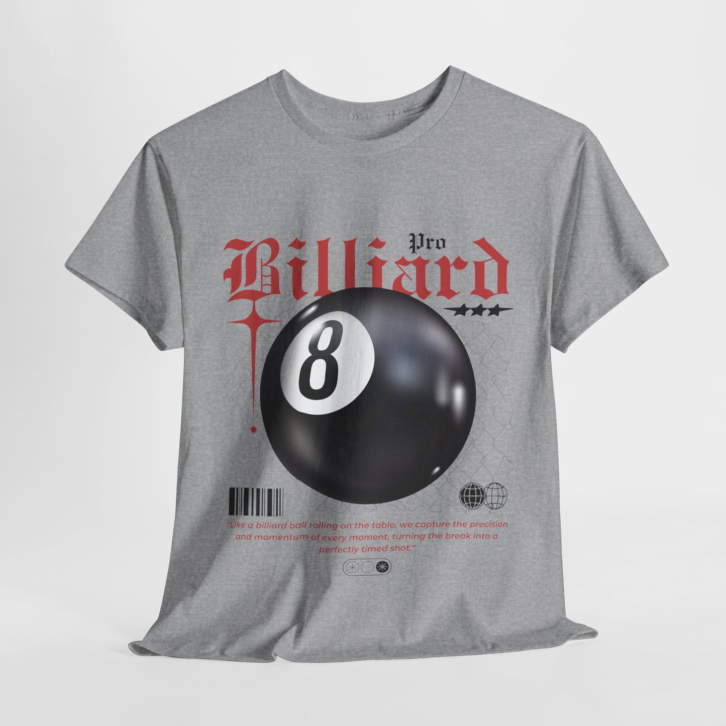 Pro Billiard 8 Ball Tee - Unisex T-Shirt