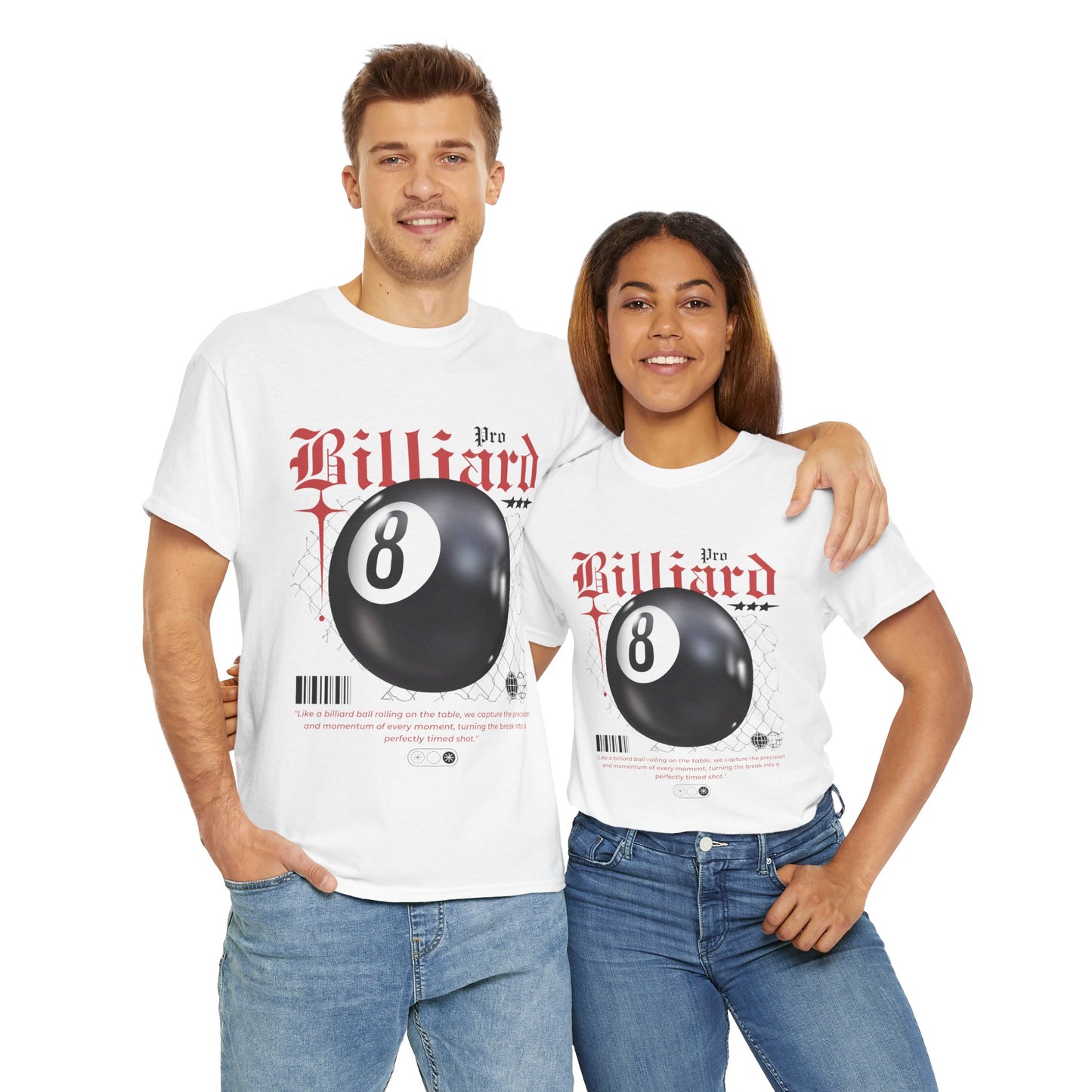 Pro Billiard 8 Ball Tee - Unisex T-Shirt