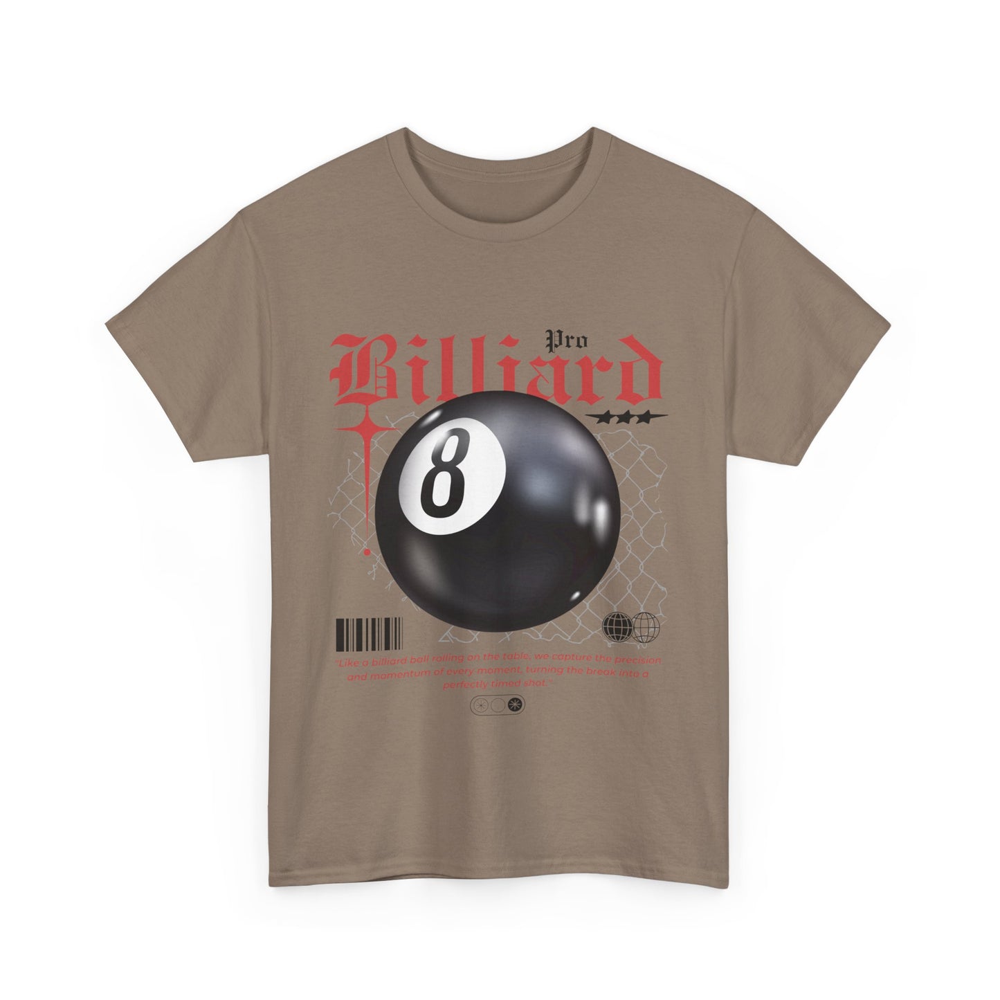 Pro Billiard 8 Ball Tee - Unisex T-Shirt
