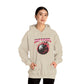 Inferno Eight Ball Unisex Hoodie - Cozy Streetwear Sweatshirt