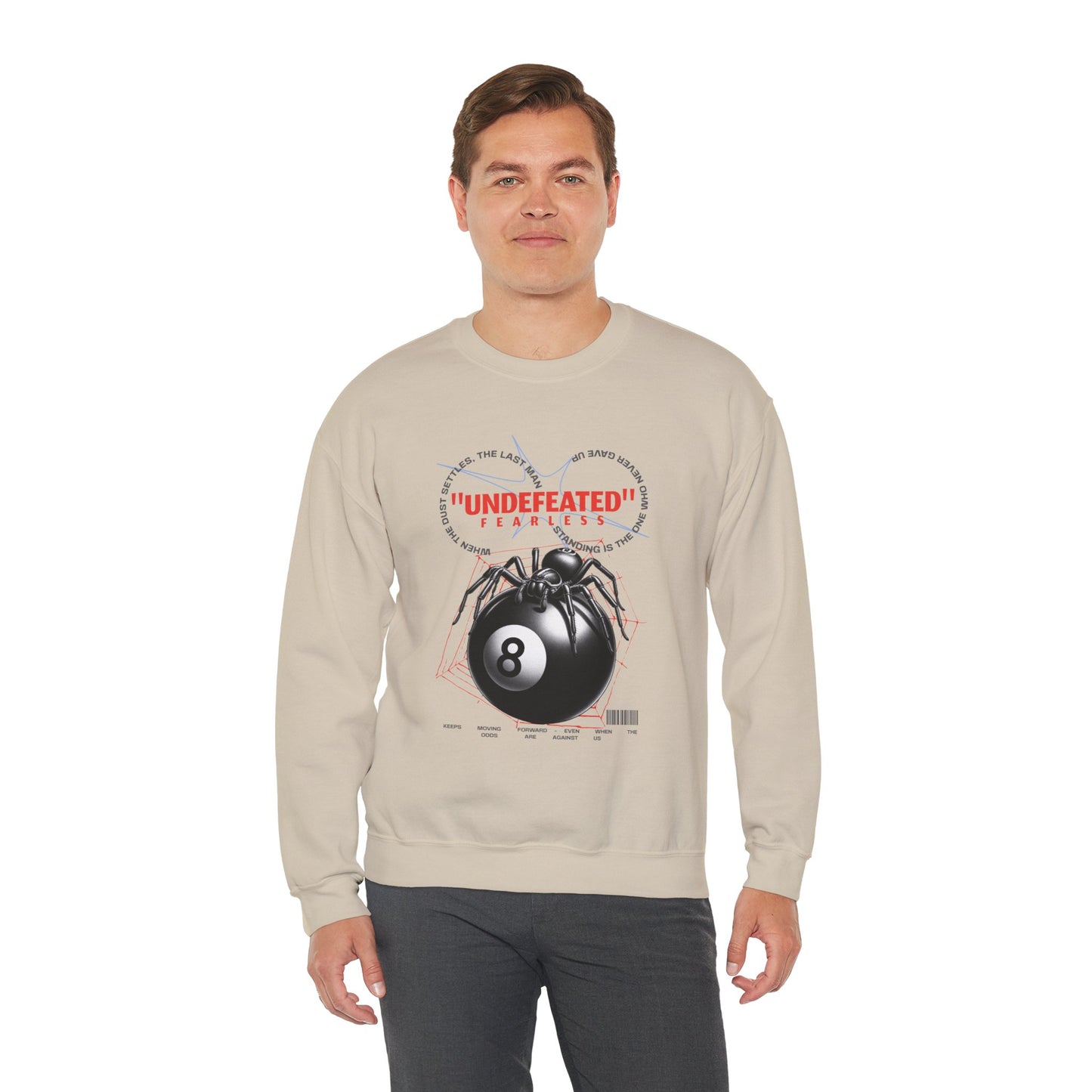 Undefeated Fearless Crewneck Sweatshirt - Unisex Heavy Blend Pullover