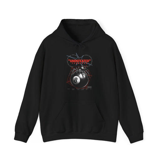 Undefeated Eight Ball Unisex Hoodie - Cozy Streetwear Sweatshirt