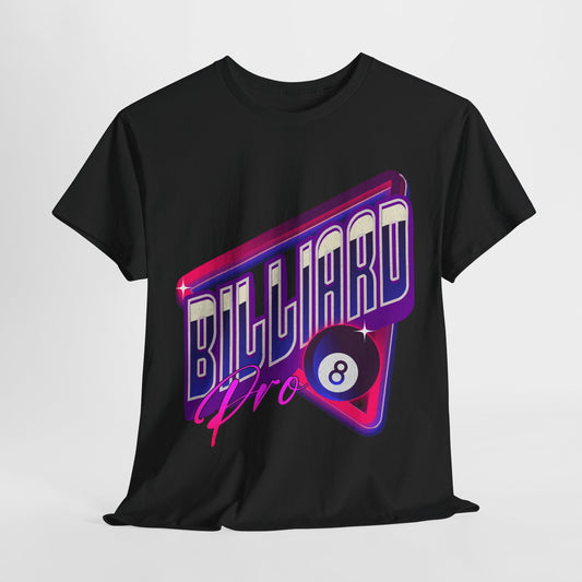 Billiard Pro 8-Ball Unisex Heavy Cotton Tee