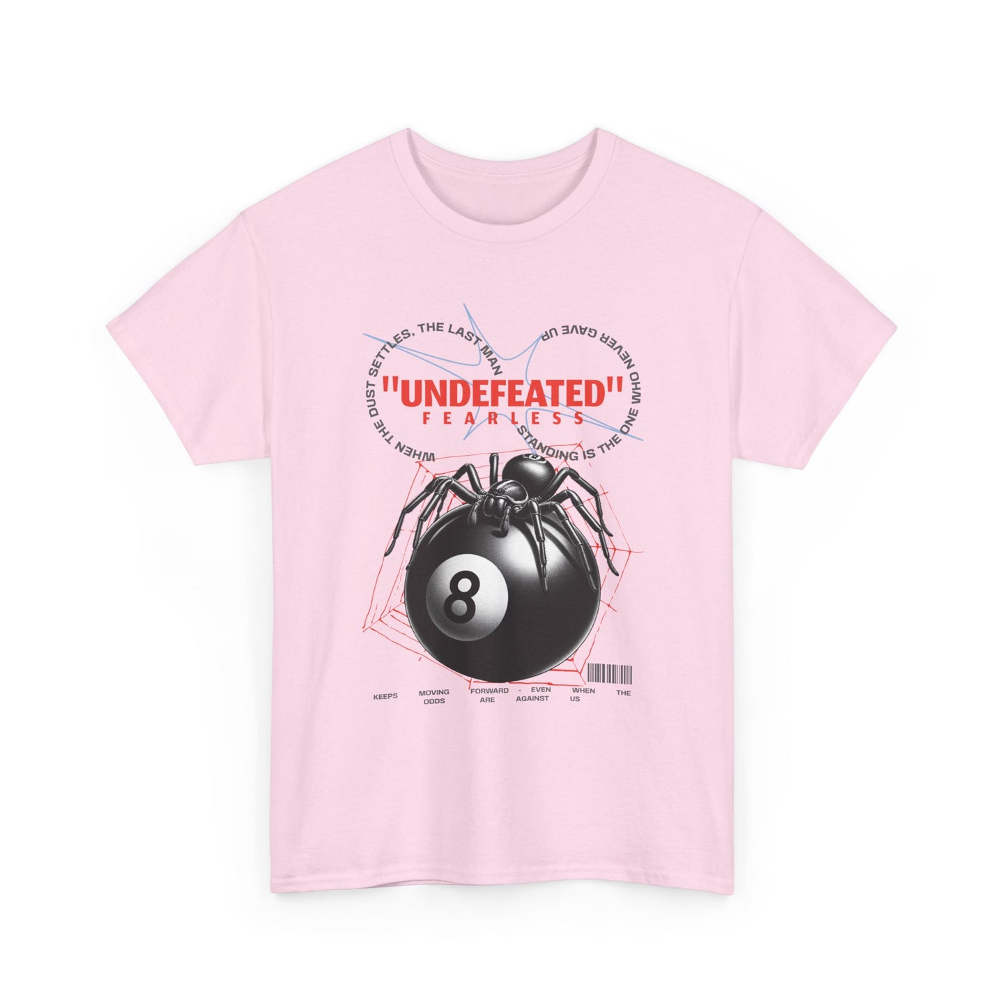 Undefeated Spider 8-Ball Unisex Heavy Cotton Tee