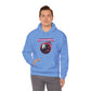 Inferno Eight Ball Unisex Hoodie - Cozy Streetwear Sweatshirt