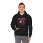 Inferno Eight Ball Unisex Hoodie - Cozy Streetwear Sweatshirt