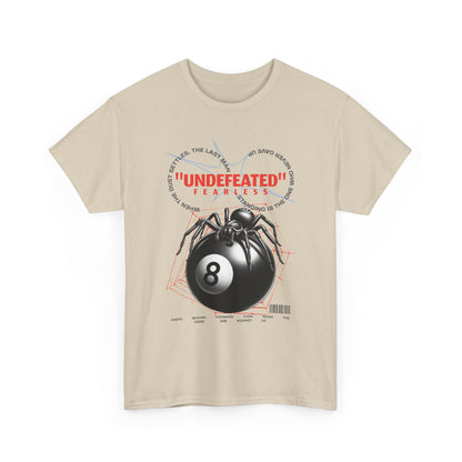 Undefeated Spider 8-Ball Unisex Heavy Cotton Tee