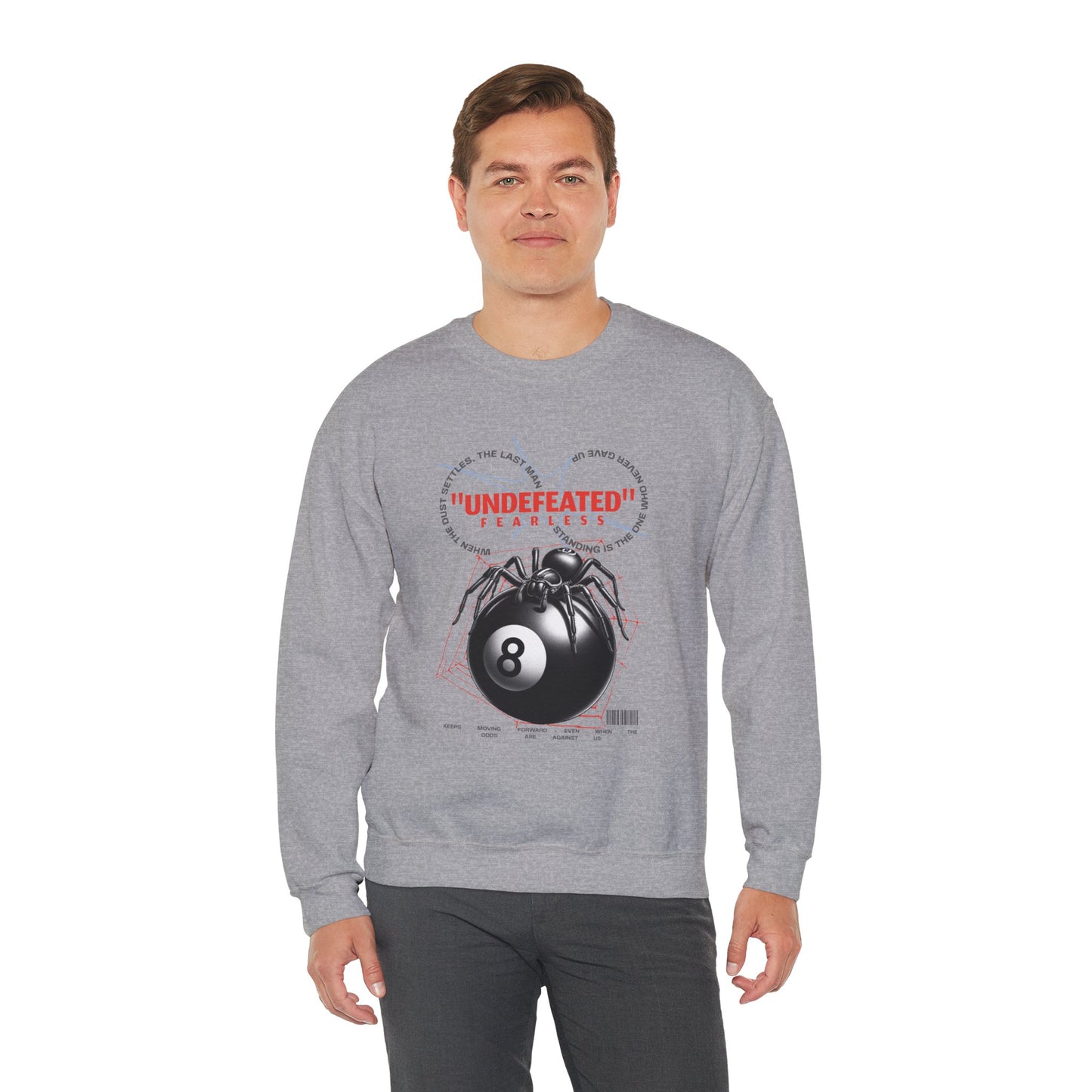 Undefeated Fearless Crewneck Sweatshirt - Unisex Heavy Blend Pullover