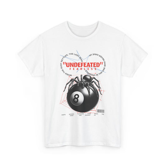 Undefeated Spider 8-Ball Unisex Heavy Cotton Tee