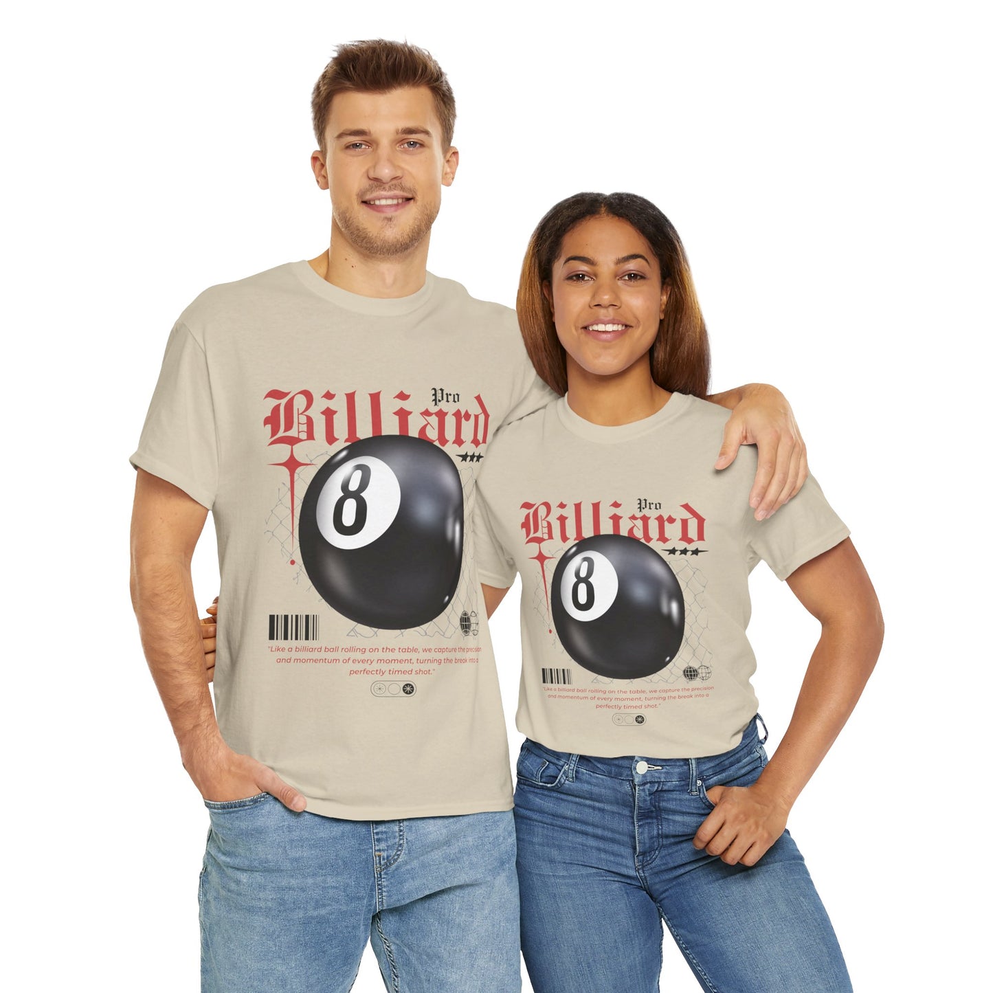 Pro Billiard 8 Ball Tee - Unisex T-Shirt
