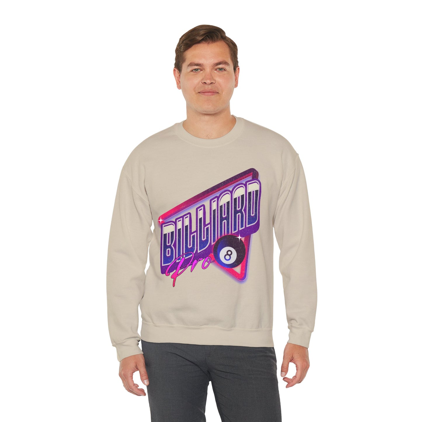 Billiard Pro Crewneck Sweatshirt - Unisex Heavy Blend Pullover