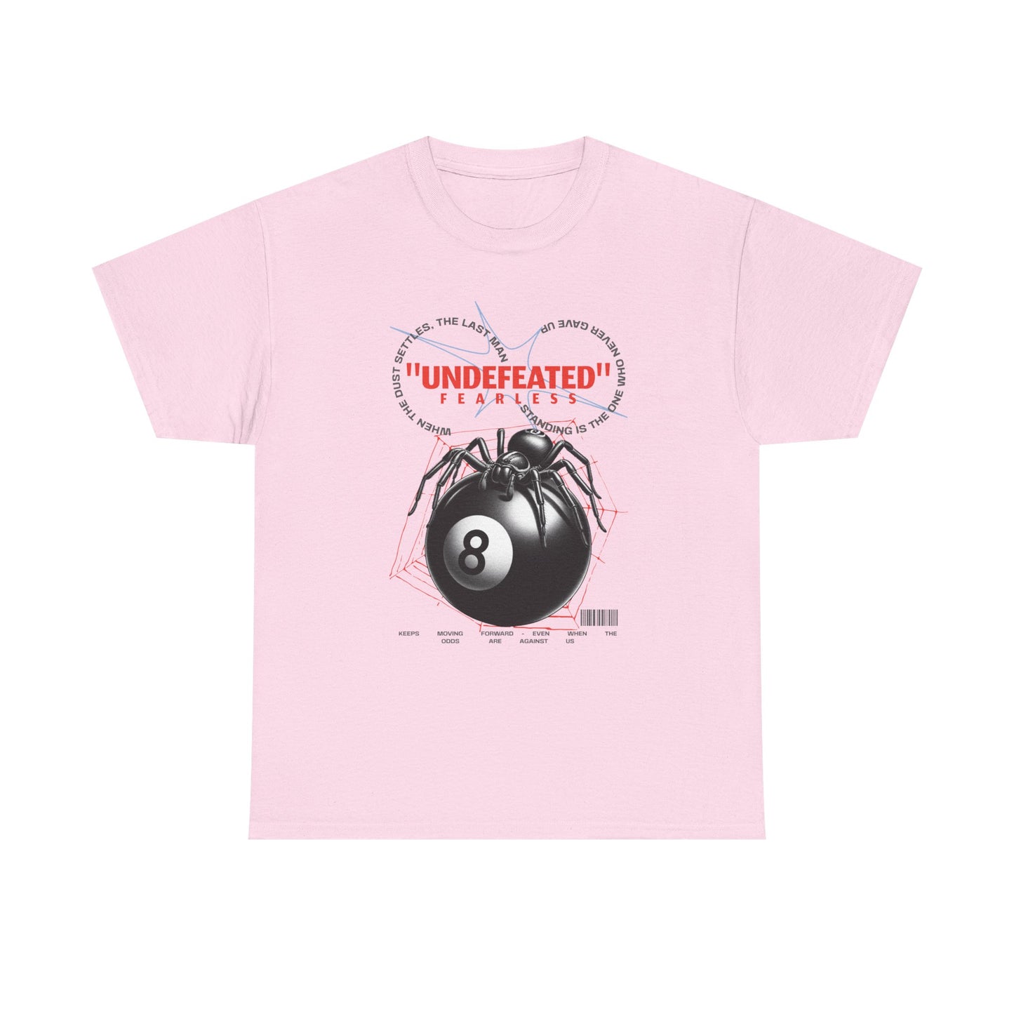 Undefeated Spider 8-Ball Unisex Heavy Cotton Tee