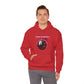 Inferno Eight Ball Unisex Hoodie - Cozy Streetwear Sweatshirt